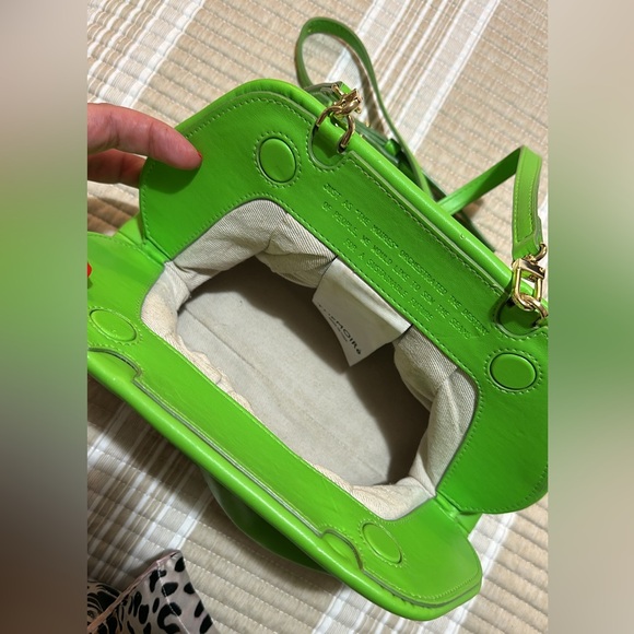 The Moire bag. Tia Ruched clutch 100% artificial leather. - Picture 6 of 9